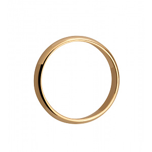 Золота обручка  (1к-281) фотографія