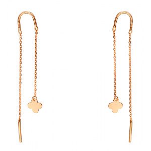 Золотые серьги  (1с331/00б) фотография