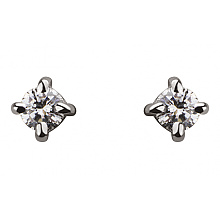 Золоті сережки з діамантами (01-18722400)