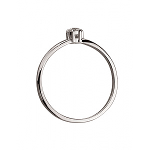 Золота каблучка з діамантом (01-200489300) фотографія