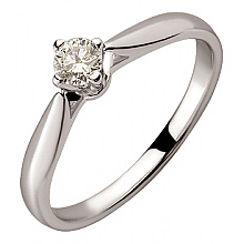 Золотое кольцо с бриллиантом (01-200563500) Золотое кольцо с бриллиантом (01-200563500)