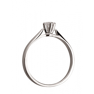 Золота каблучка з діамантом (01-200563500) картинка Золота каблучка з діамантом (01-200563500) фотографія