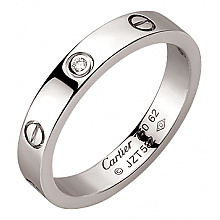 Золотое  обручальное кольцо  с бриллиантом (01-200805900)