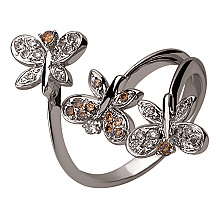 Золотое  кольцо с бриллиантами (01-200816000)