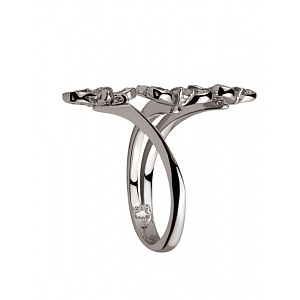 Золотое  кольцо с бриллиантами (01-200816000) фотография