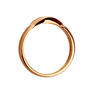 Золотое кольцо с бриллиантом (01-200395301) фотография