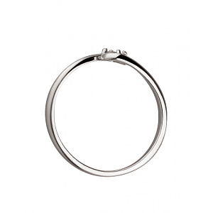 Золотое кольцо с бриллиантом (01-200413801) фотография