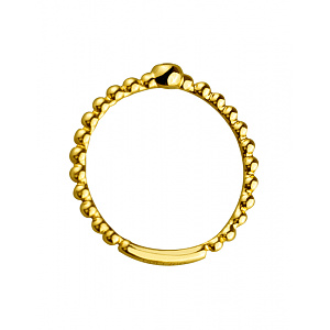 Золотое  кольцо с бриллиантом (01-200487501) фотография