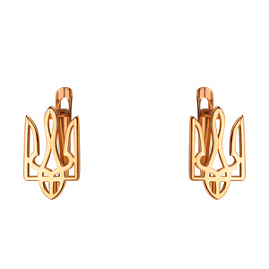 Золоті сережки  (01-200608601) фотографія