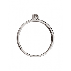 Золотое кольцо с бриллиантом (01-200761601) фотография