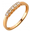 Золотое кольцо с бриллиантами 01-19083803 фотография 1