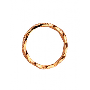 Золотое кольцо с цирконием куб. (01-200159903) фотография