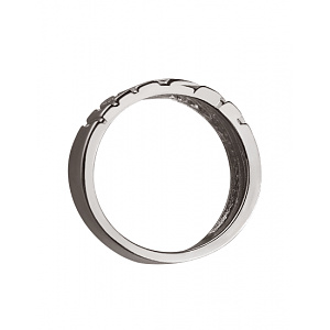 Золота каблучка з цирконієм куб. (01-200343503) фотографія