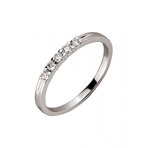 Золотое кольцо с бриллиантами (01-200452903) фотография