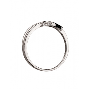 Золотое кольцо с бриллиантами (01-200481203) фотография