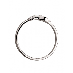 Золота каблучка з діамантами (01-200487503) фотографія