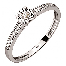 Золотое кольцо с бриллиантами (01-200563603) Золотое кольцо с бриллиантами (01-200563603)