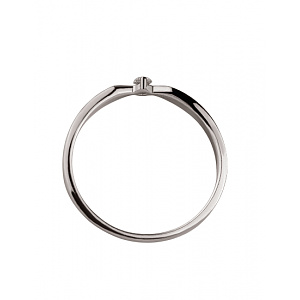 Золота каблучка з діамантом (01-200590103) фотографія