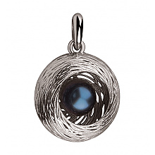 Золотий кулон з перлиною (2б_п-274)