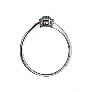 Золота каблучка з цирконієм куб. (01-200291204) картинка Золота каблучка з цирконієм куб. (01-200291204) фотографія