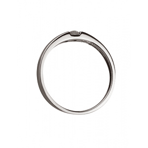 Золотое кольцо с бриллиантом (01-200358704) фотография