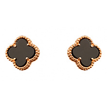 Золоті сережки з цирконієм куб. (01-200573504)