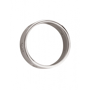 Золота обручка з діамантами (01-200740204) фотографія