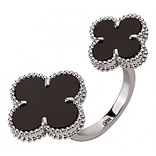 Золота каблучка з фіанітом (цирконієм куб.) (01-200851704)