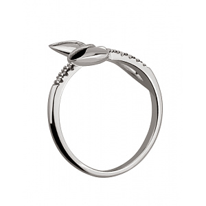 Золотое кольцо с бриллиантами (01-18989605) фотография