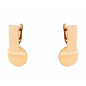 Золоті сережки  (01-19290105) фотографія