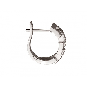 Золотые серьги с бриллиантами (01-200539505) фотография