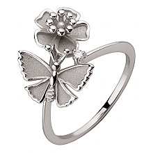 Золота каблучка з діамантом (01-200785605)