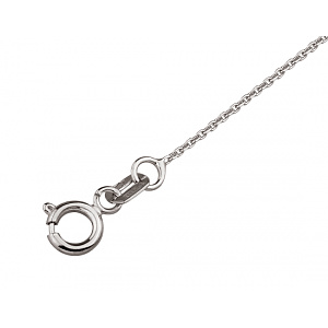 Золотое колье с фианитом (цирконием куб.) (01-200838405) фотография