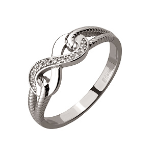 Золотое кольцо с бриллиантом (2б_к-229) фотография