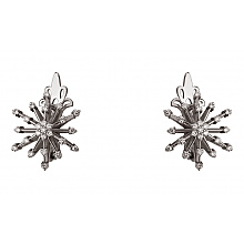 Золоті сережки з діамантами (2б_с-285)