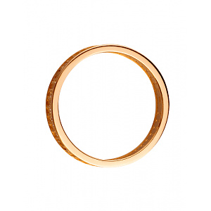 Золотое кольцо с цирконием куб. (01-200395306) фотография