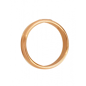 Золота обручка з діамантами (01-200462106) фотографія