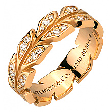 Золота каблучка з діамантами (01-200581606)