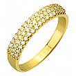 Золота каблучка з діамантами 01-200785606 фотографія 1