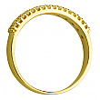 Золота каблучка з діамантами 01-200785606 фотографія 2