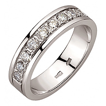 Золота каблучка з діамантами (01-200807506)