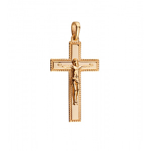 Золотой крестик  (1б_п-182) фотография