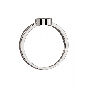 Золота каблучка з діамантом (01-200120307) фотографія