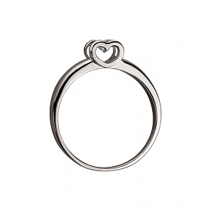 Золотое кольцо с бриллиантом (01-200473907) фотография