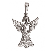 Золотий кулон з діамантами (01-200805907)