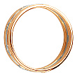 Золотое обручальное кольцо  с бриллиантами 01-200889307 фотография 2