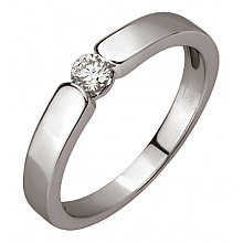 Золота каблучка з діамантом (01-200766208)