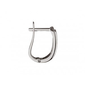 Золоті сережки з цирконієм куб. (01-200358709) фотографія