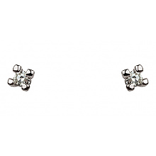 Золоті сережки з діамантами (01-200805810)