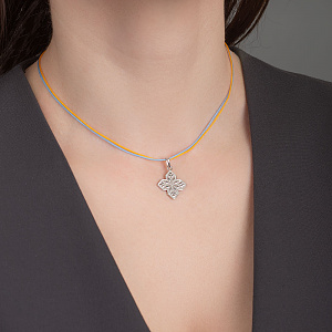 Золотий кулон «Радість» (2б_п-264) фотографія